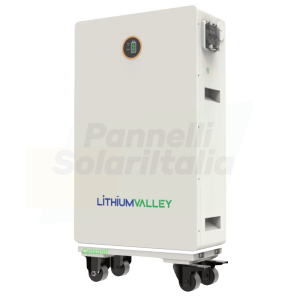 Batteria al litio da 14,34 kWh W15-5A – Lithium Valley – LiFePO₄, 280Ah, montaggio a parete o pavimento